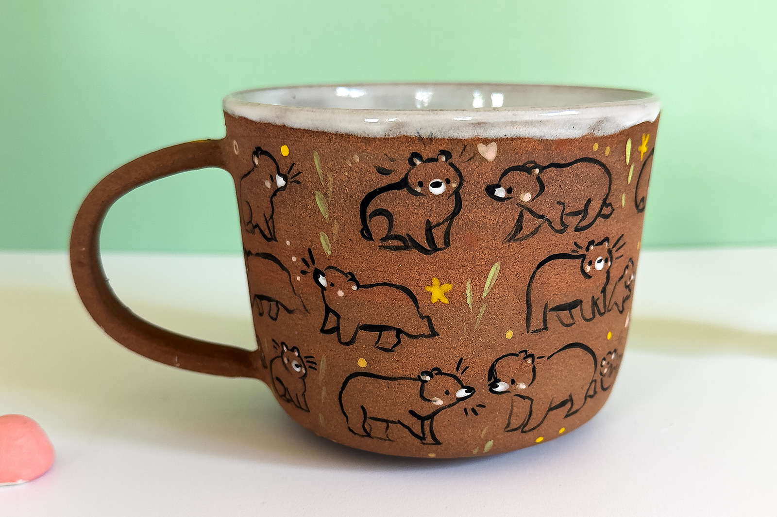 Mug Rouge : Plein d'Ours