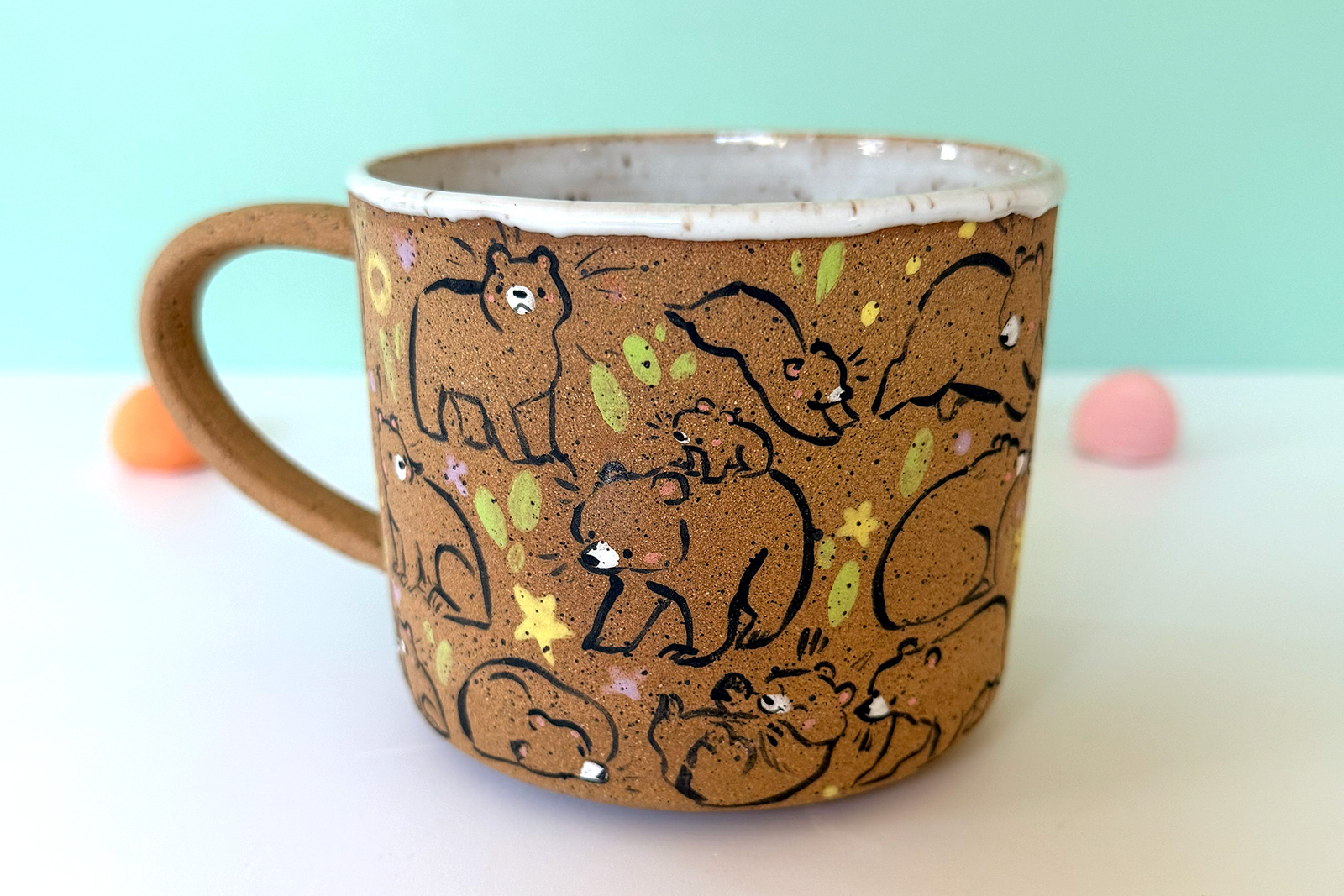 Tasse Mouchetée : Plein d'Ours