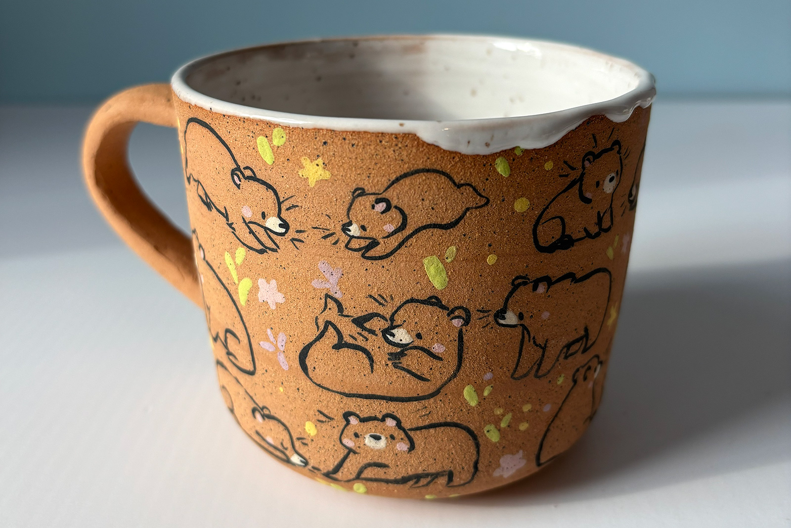 Cup - Speckled - Too Many Bears