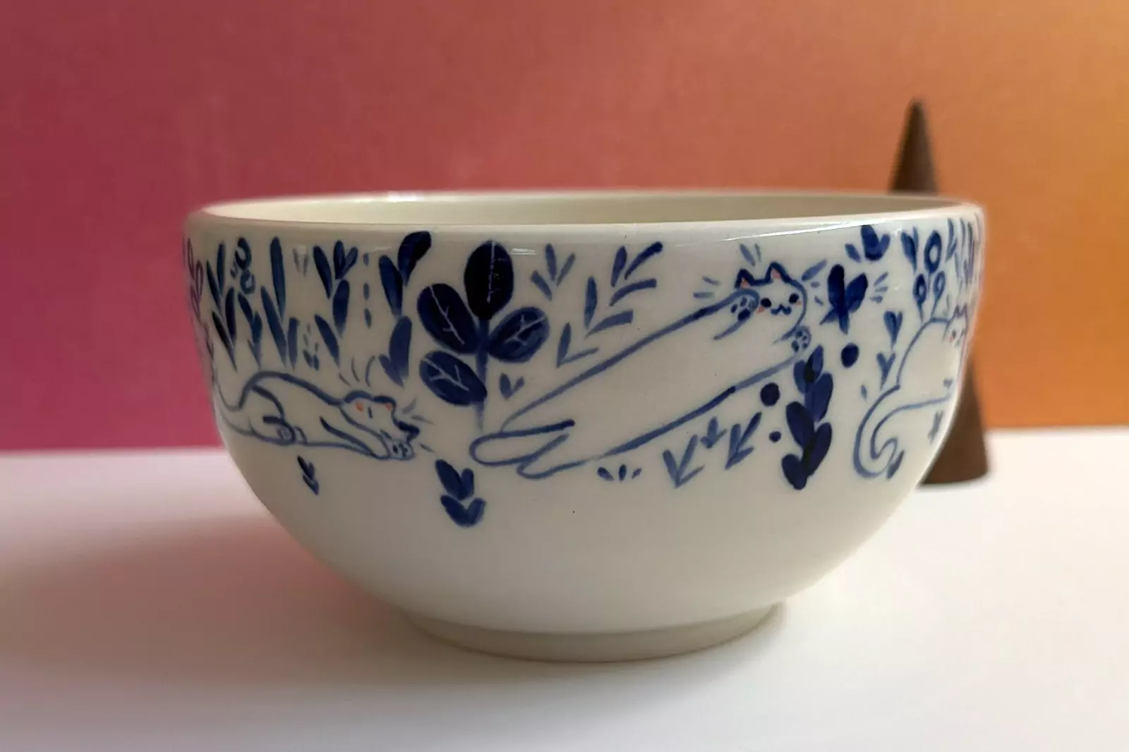Bowl - Blue Cats - Image 3