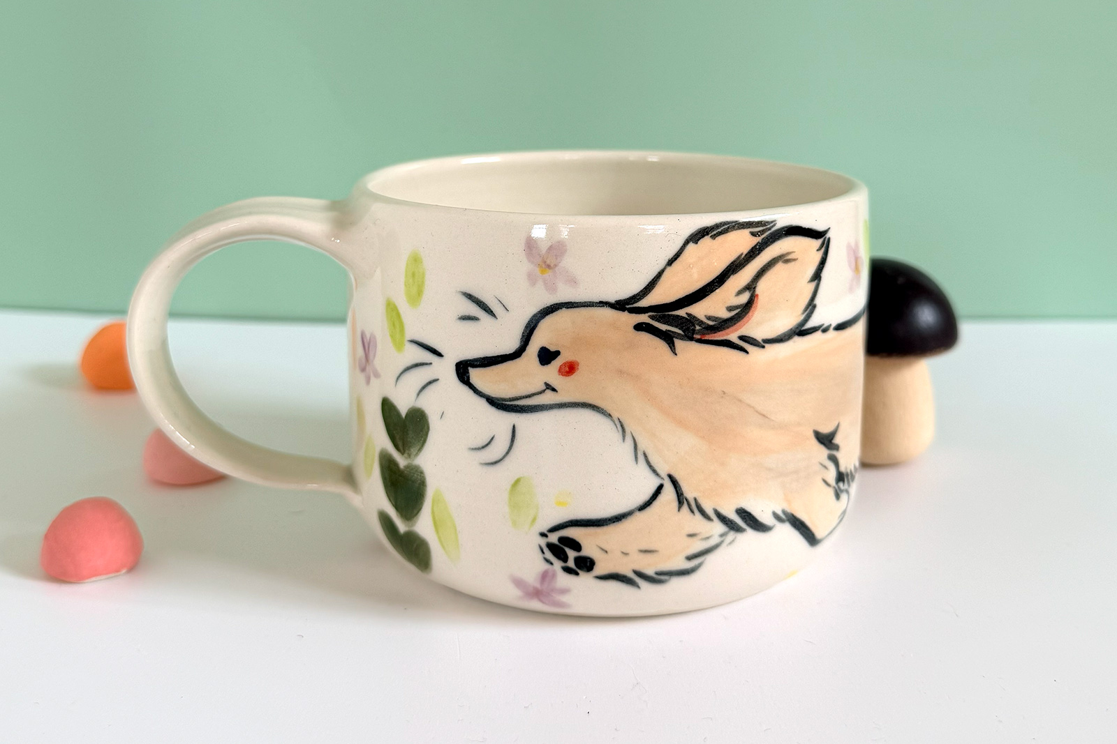 Latte Mug - Dachshund