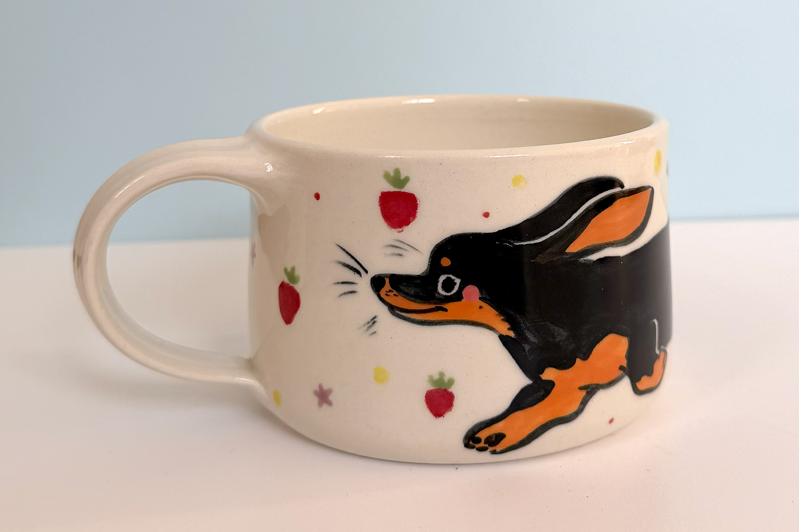 Latte Mug - Dachshund