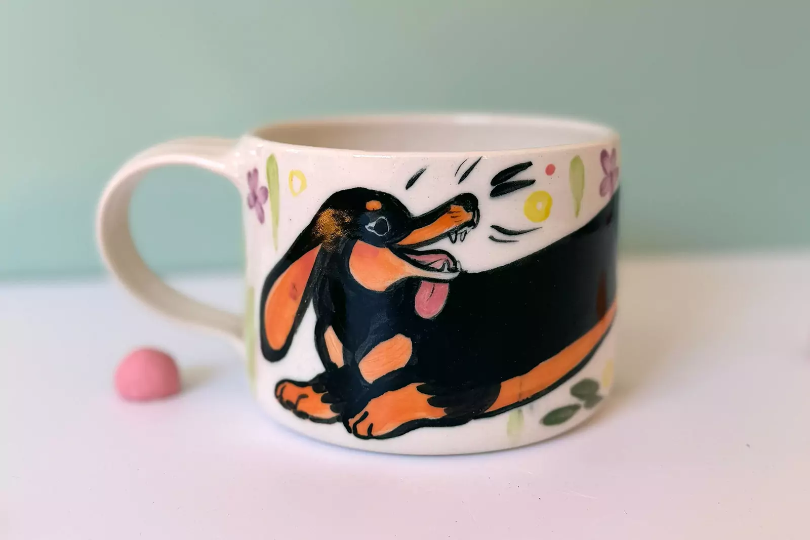 Latte Mug - Dachshund