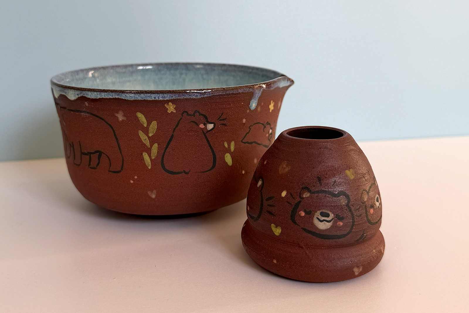 Alternative view of Custom Matcha Set  - Bears