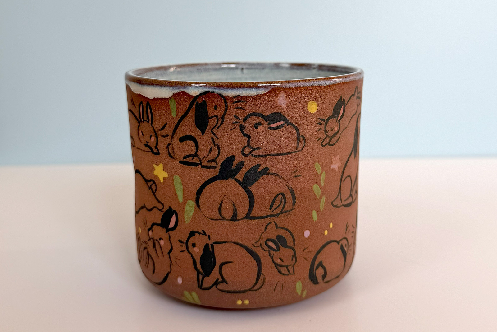 Mug - Red - Too Many Bunnies - Image 4