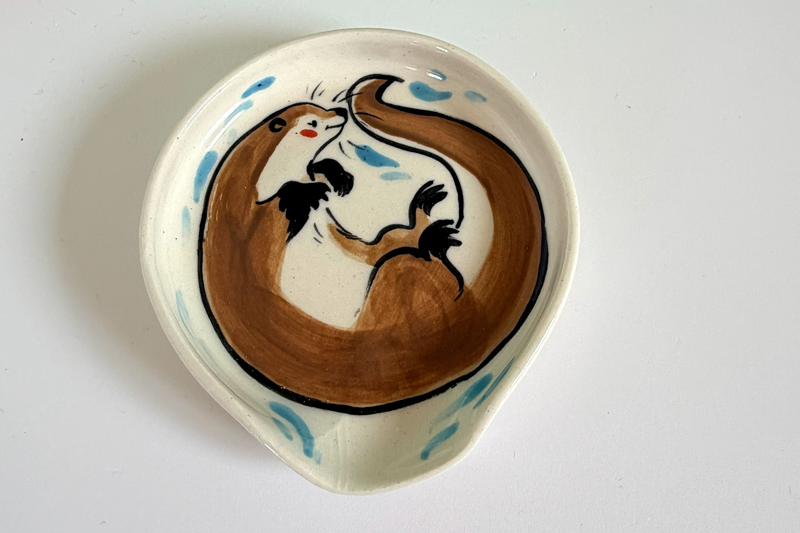 Repose cuillère : Loutre