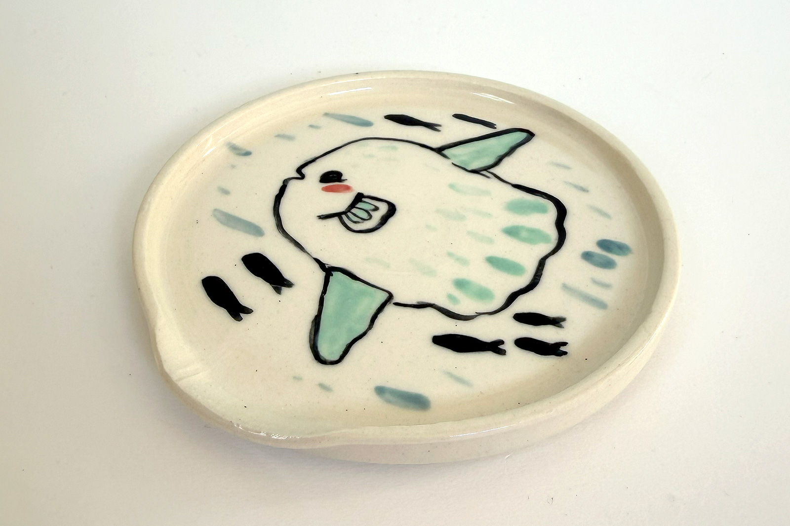 Alternative view of Repose cuillère : Poisson Lune