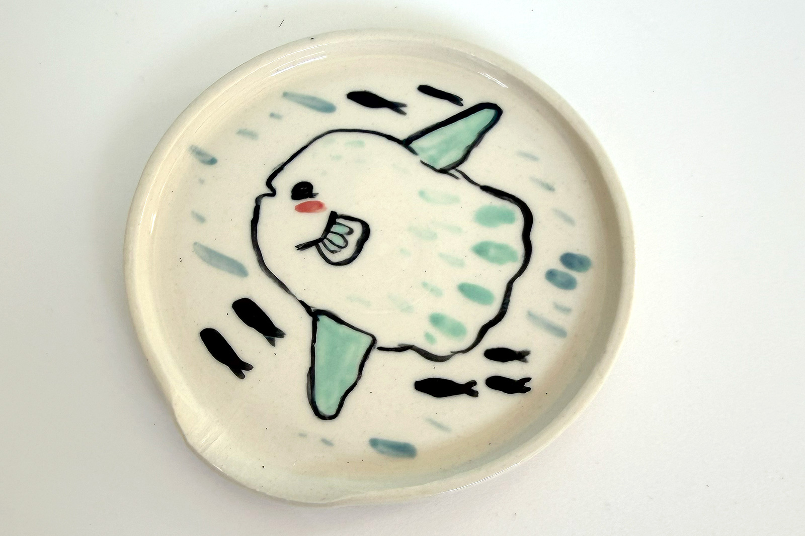 Repose cuillère : Poisson Lune