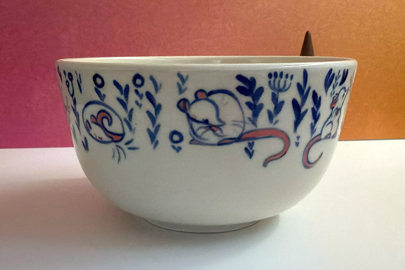 Bowl - Blue Rats
