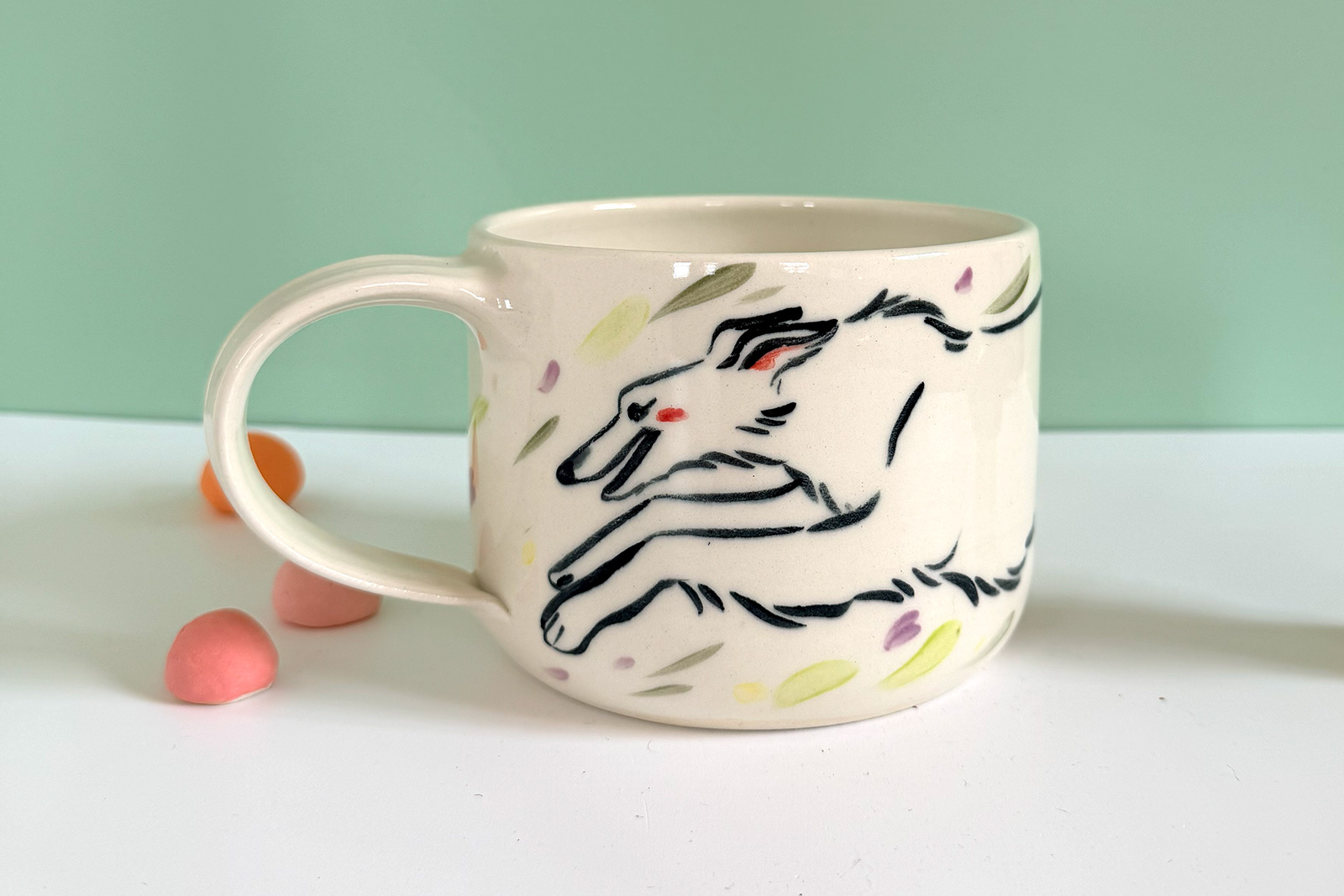 Latte Mug - Borzoi