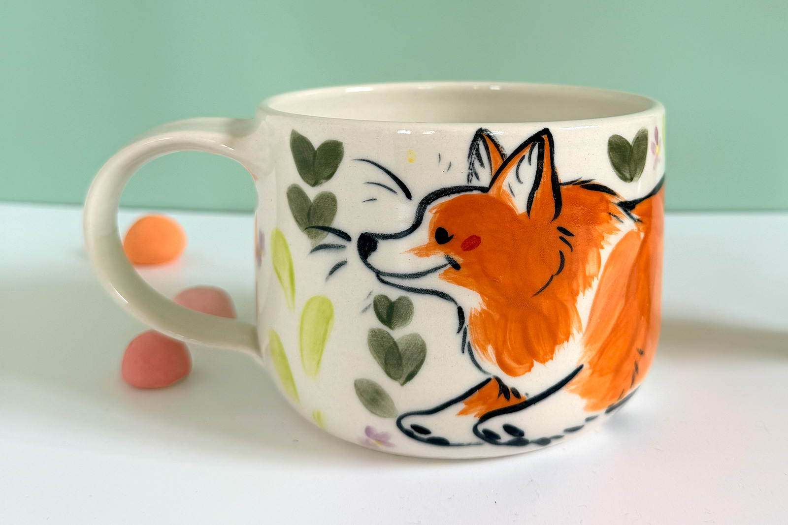 Latte Mug - Pembroke Corgi