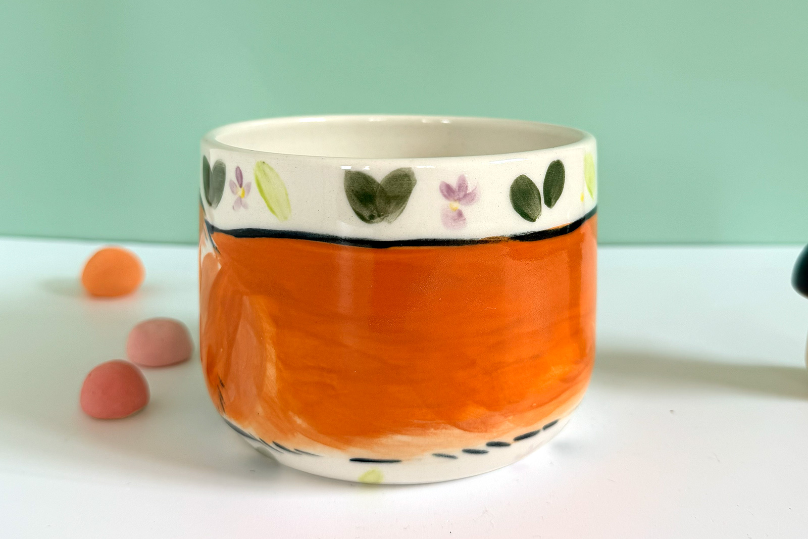 Alternative view of Latte Mug - Pembroke Corgi