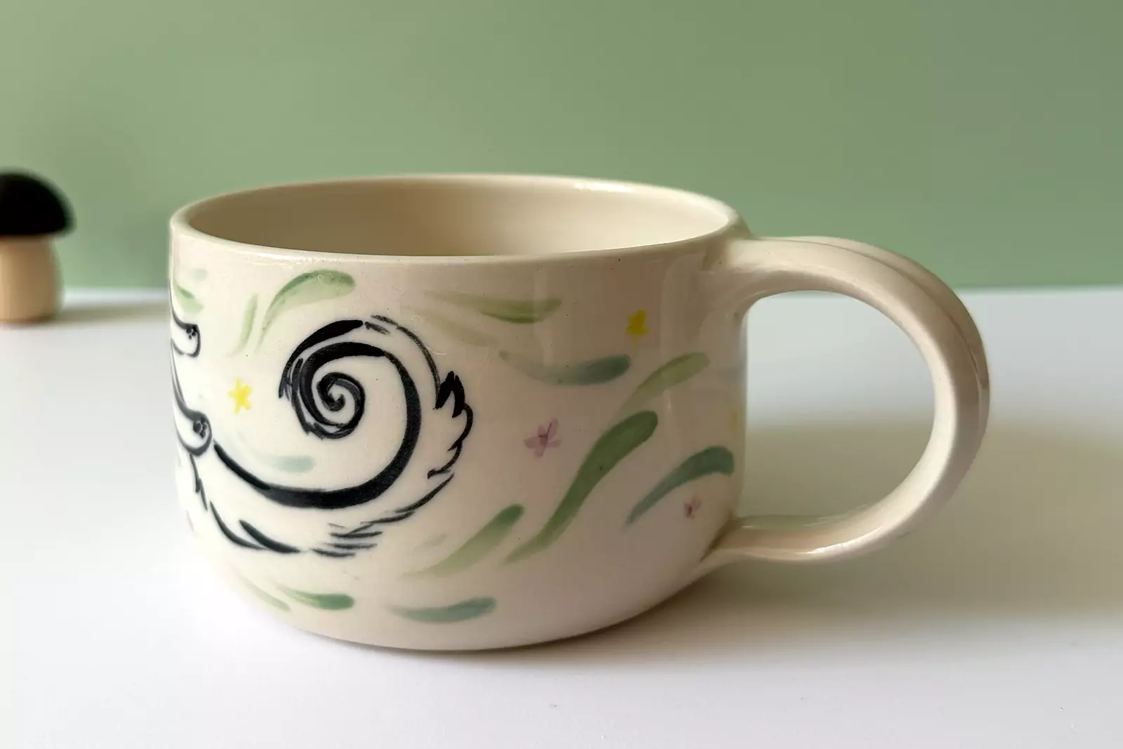 Latte Mug - Borzoi - Image 4