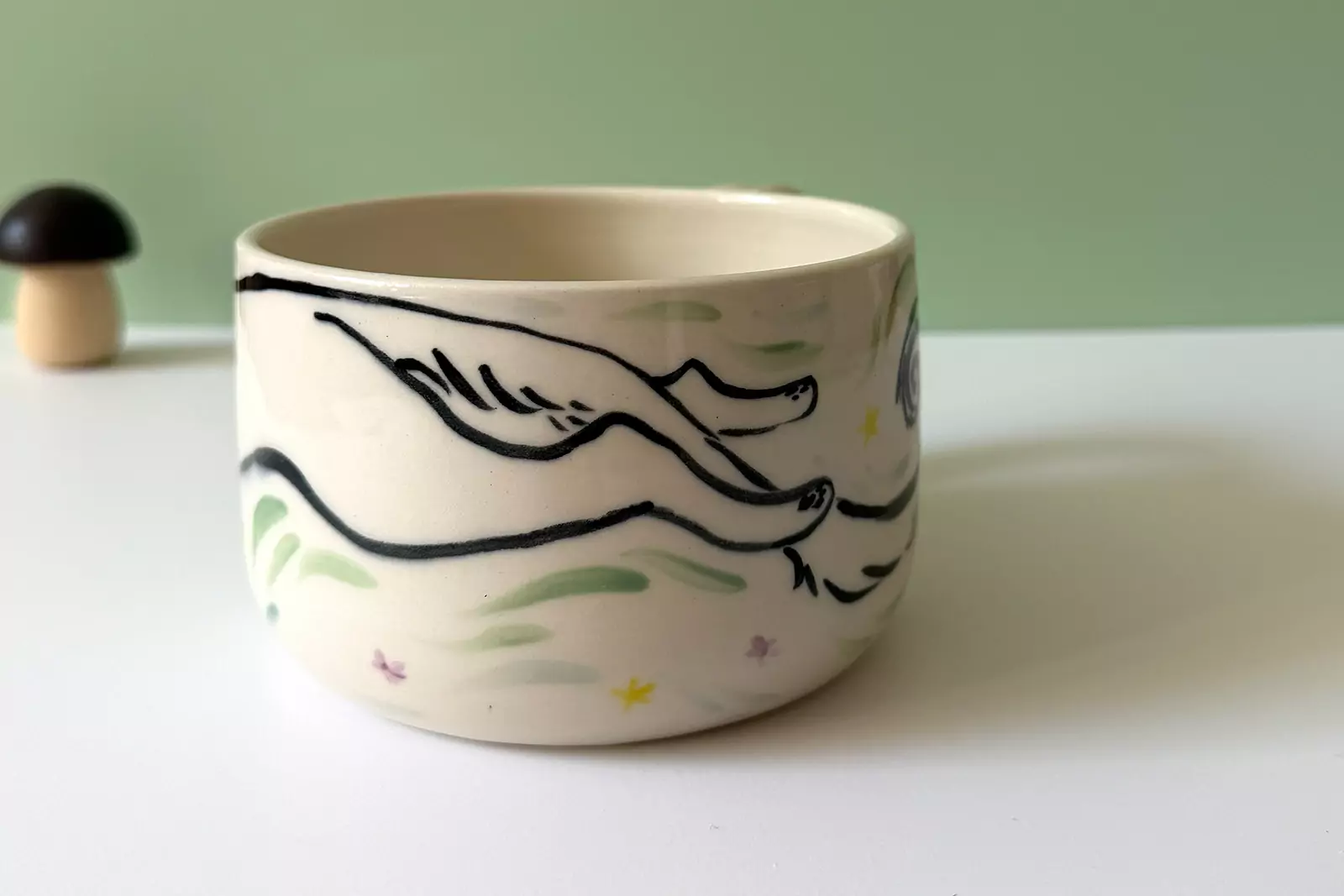 Latte Mug - Borzoi - Image 3