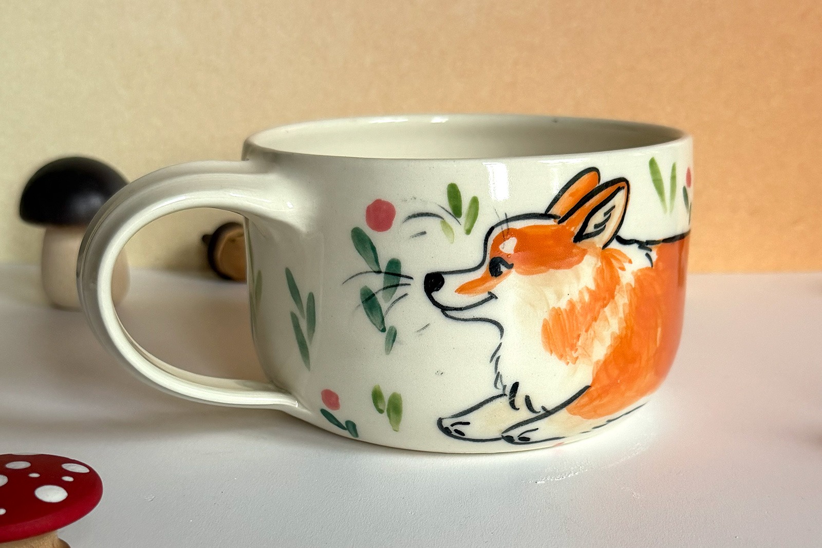 Mug Latte - Corgi Pembroke