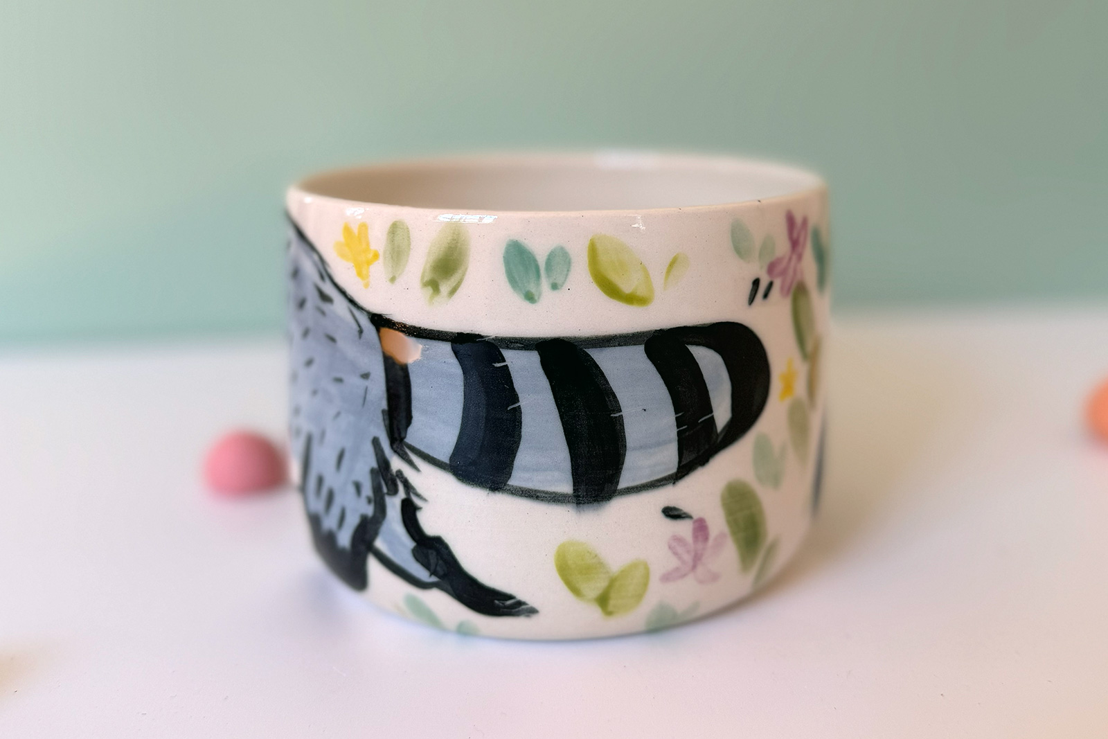Alternative view of Mug Latte - Raton Laveur