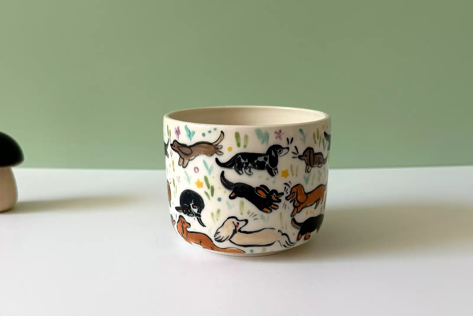 Cup - Many Dachshund
