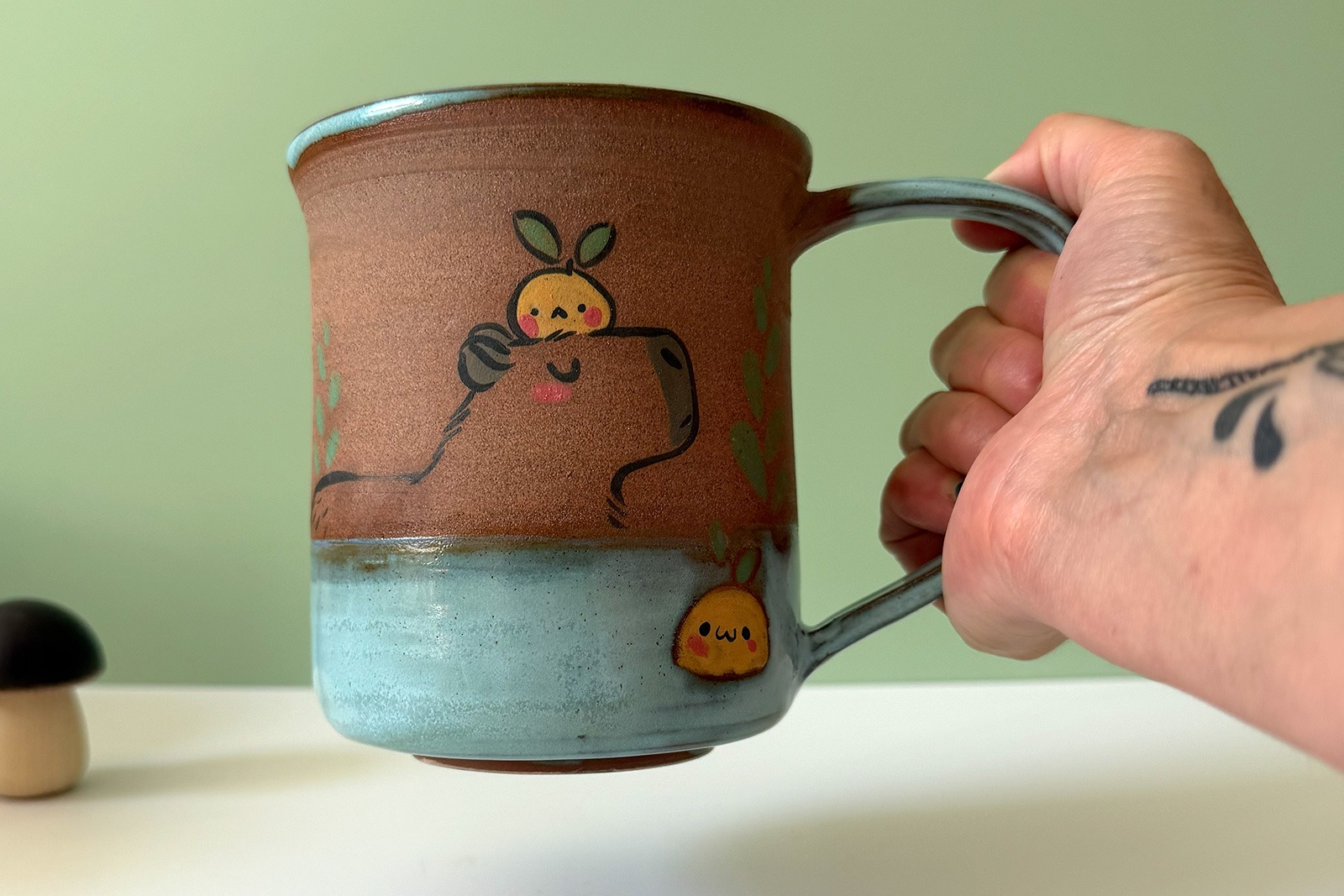 Maxi Mug - Capybaras au spa
