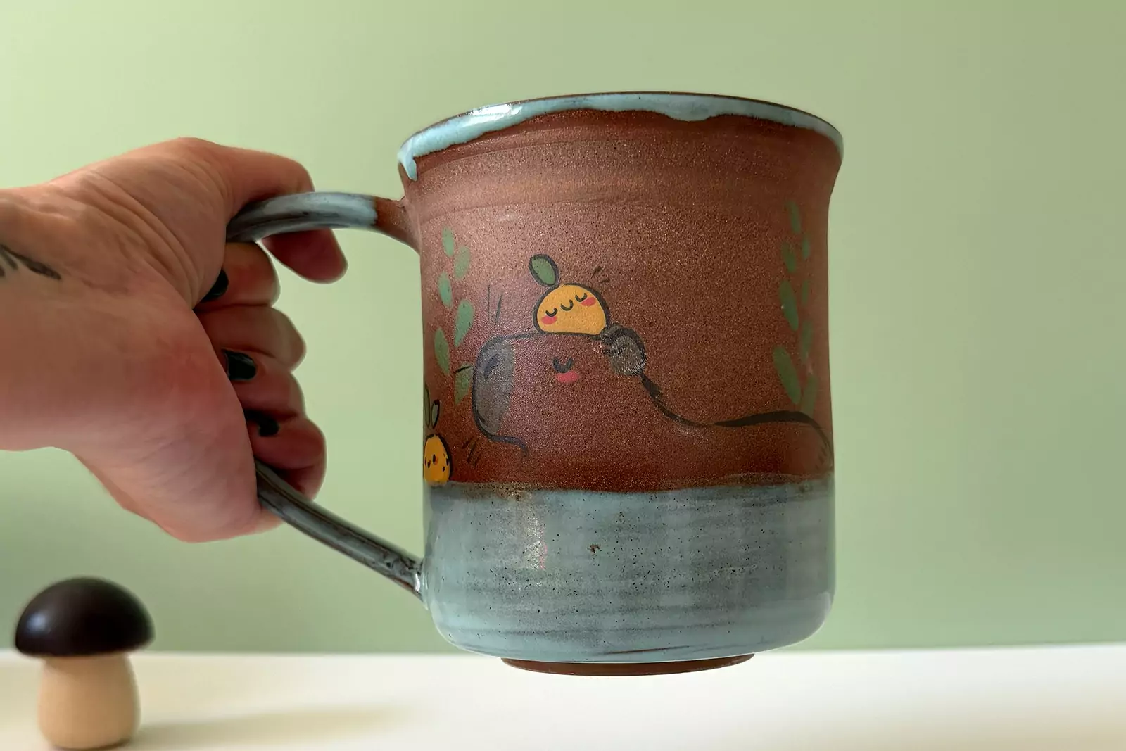 Maxi Mug - Capybaras au spa – Image 3