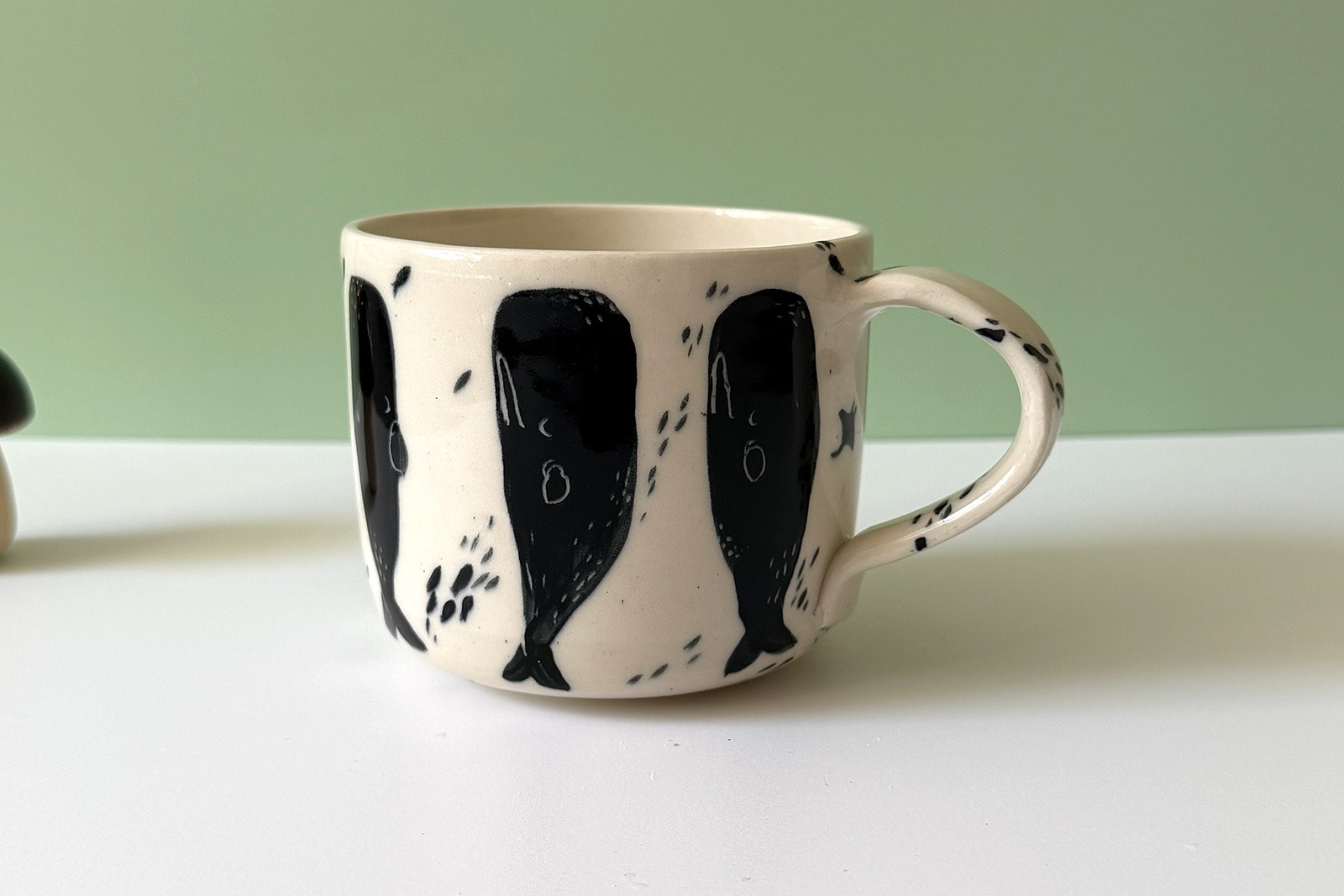 Alternative view of Mug - Sleepy Spermwhales