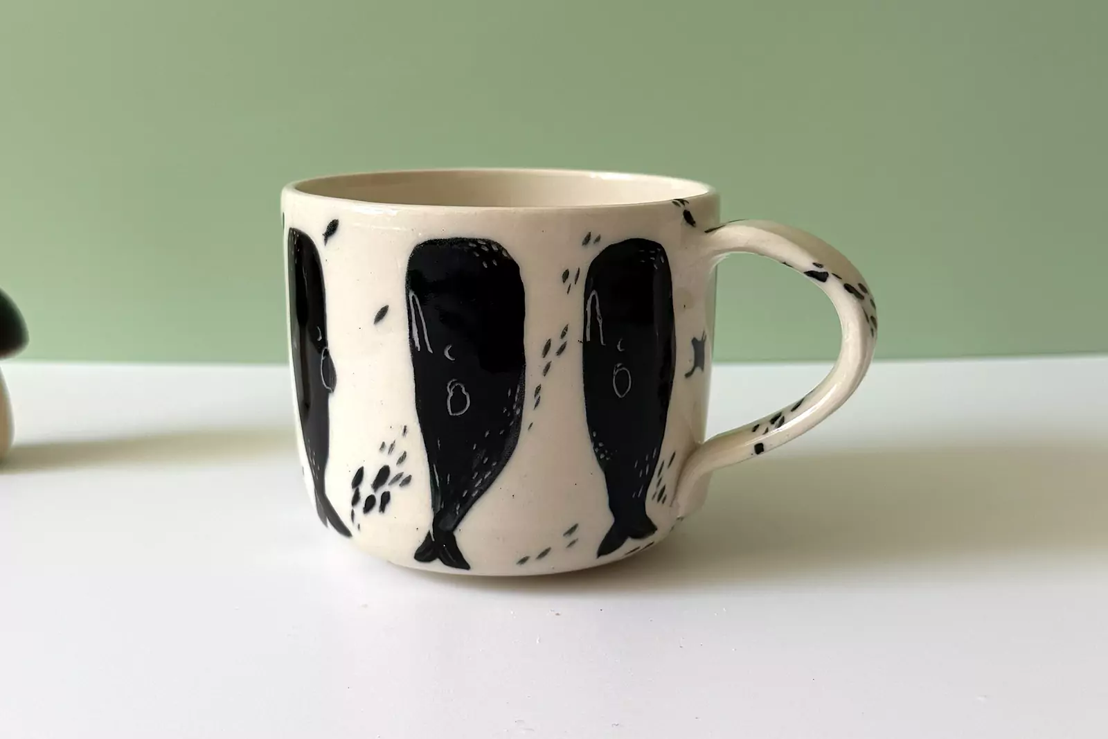 Alternative view of Mug - Sleepy Spermwhales