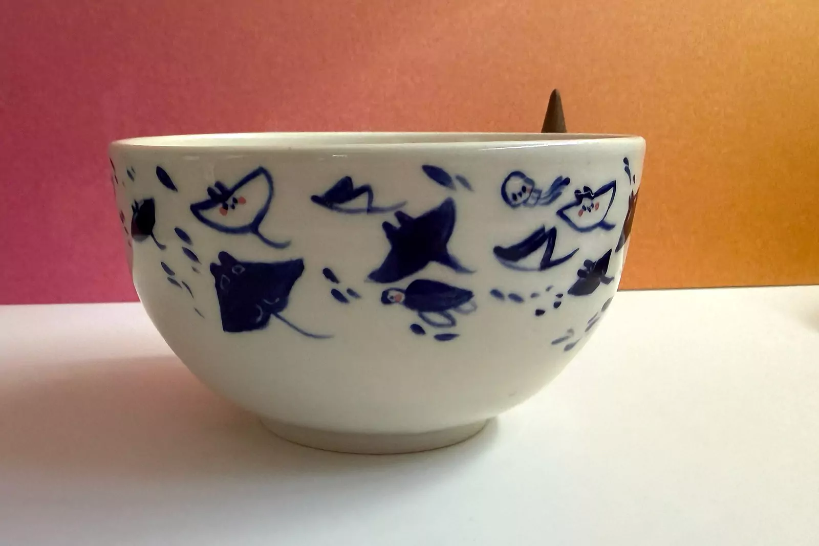 Bowl - Blue Rays - Image 2