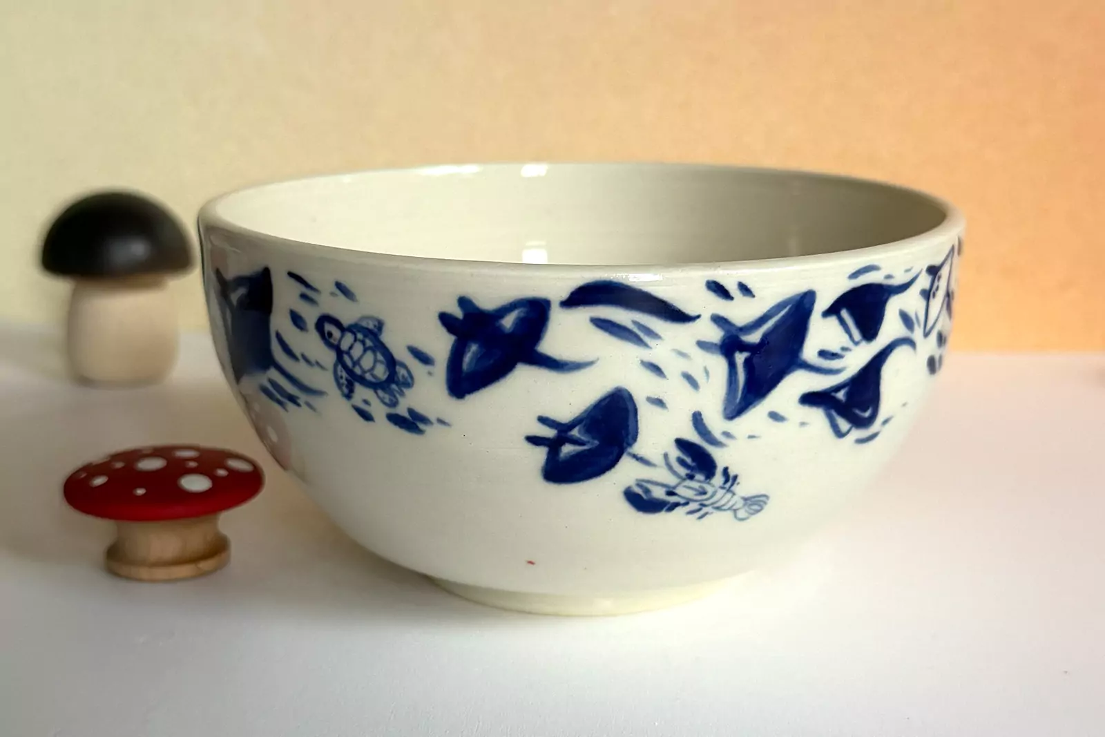 Bowl - Blue Whale Shark - Image 2