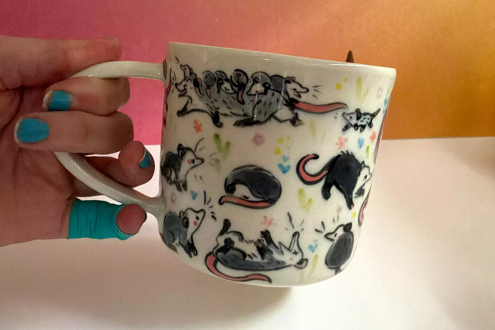 Tasse : Plein d'opossums